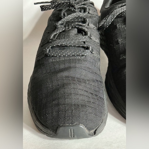 NOBULL Black Allday Ripstop Runner Athletic Shoe/Sneak Mens SZ 7.5 ~ WM SZ 9 - Picture 12 of 13
